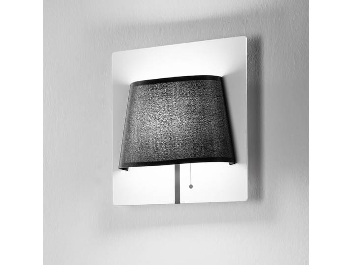 Applique murale LED Wharol Ø 9cm Noir/Noir Matériau : Métal Surface en métal : Laqué Type de métal : Aluminium LED Module LED