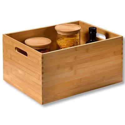 KESPER Aufbewahrungsbox Bambus, FSC 20x38.5x28.5cm