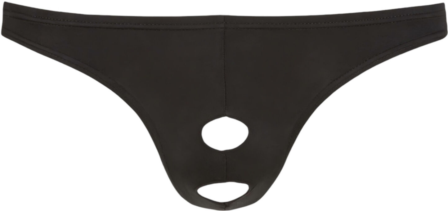 Svenjoyment - Showmaster Thong for Men (Black) - L