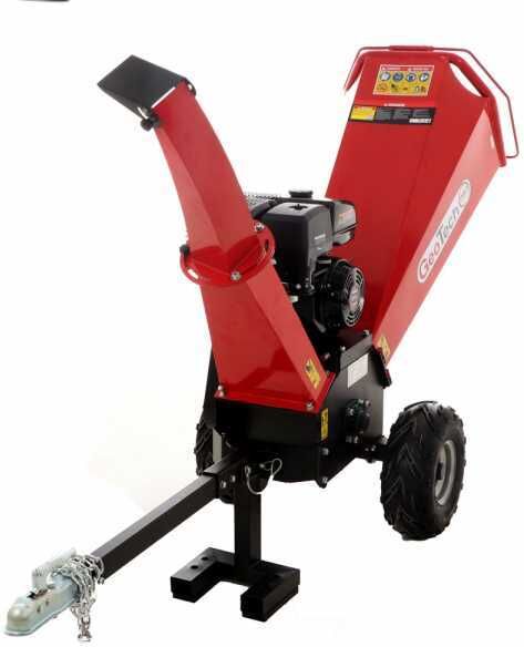 GeoTech Pro PCS 150L - Profi Häcksler Schredder - Benzinmotor 15 PS