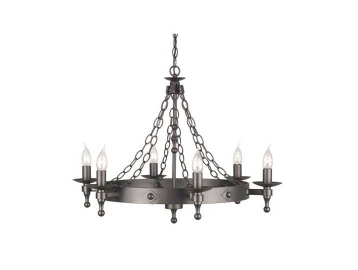 Elstead Lighting Wandleuchte Lampe Klassisch Eisen B 30,5 cm Flurlampe Wohnzimmerleuchte Graphit