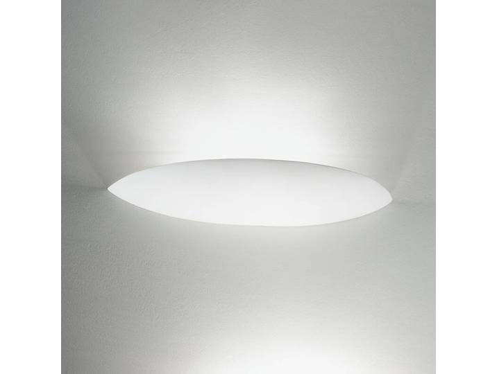 austrolux Wandfluter ELEGANCE, dimmbar, weiß / opal, für Flurbereich, Keramik, Modern