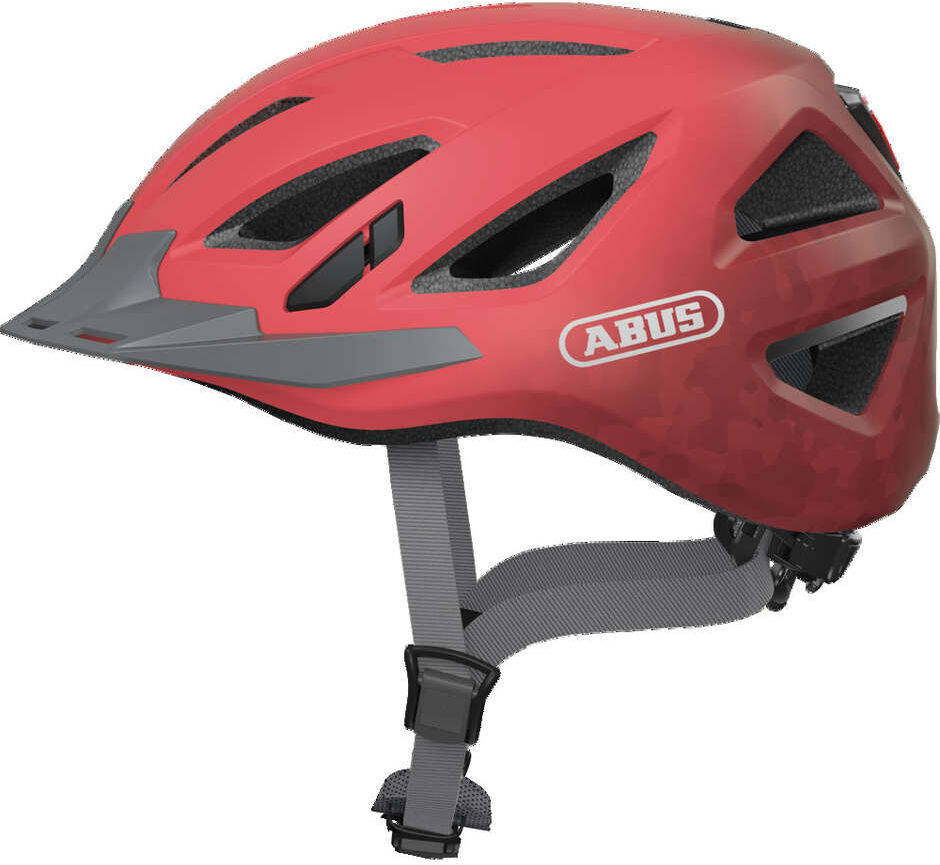 Casco Bici Abus Urban-I 3.0 Corallo taglia L