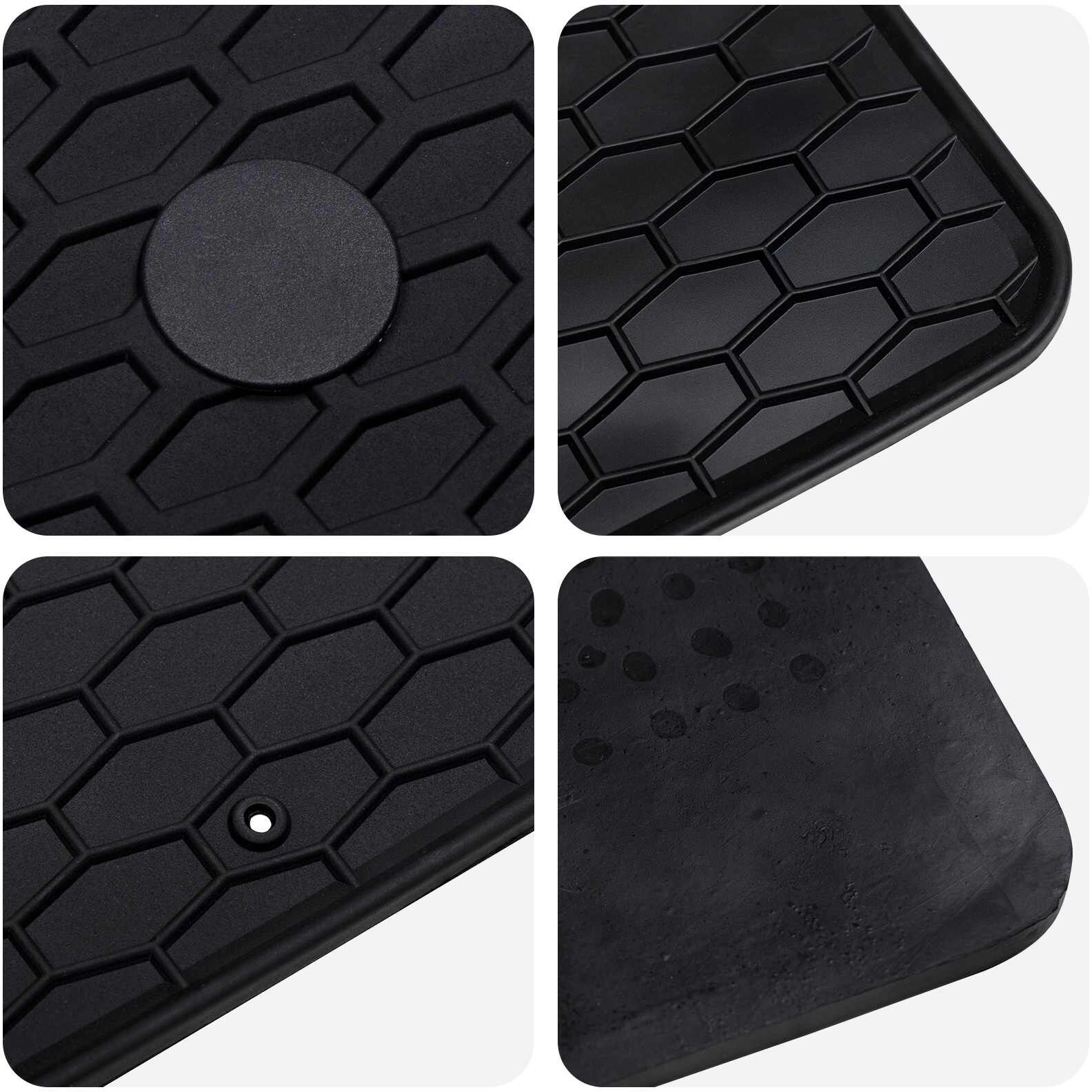 vidaXL Tapis de voiture 2 pc