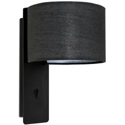 Faro Wandleuchte FOLD E27, IP20, schwarz matt FAR-64303