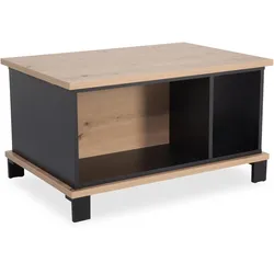 Couchtisch NARVIK (LBH 80x55x45 cm) - braun - LBH 80x55x45 cm