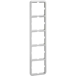 Elso 204504 Rahmen 5-fach FASHION Duro reinweiß
