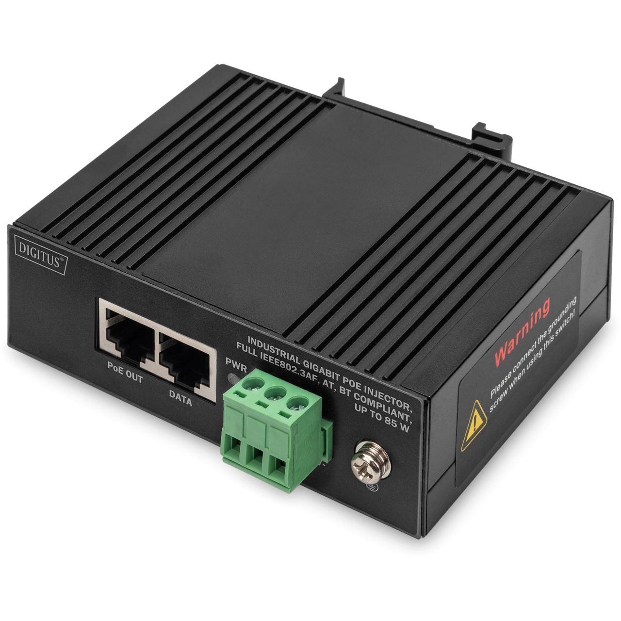 DIGITUS INDUSTRIAL GIGABIT POE+INJECTOR