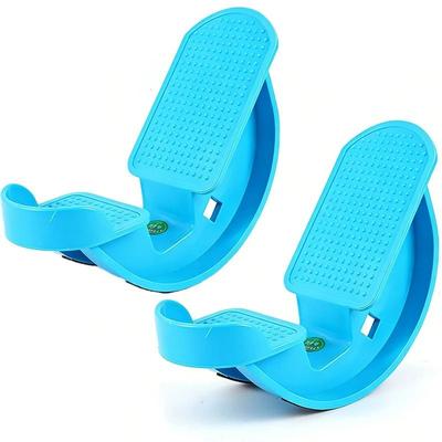 Adjustable Ankle Stretch Board For Flexibility Training 2pcs Blue