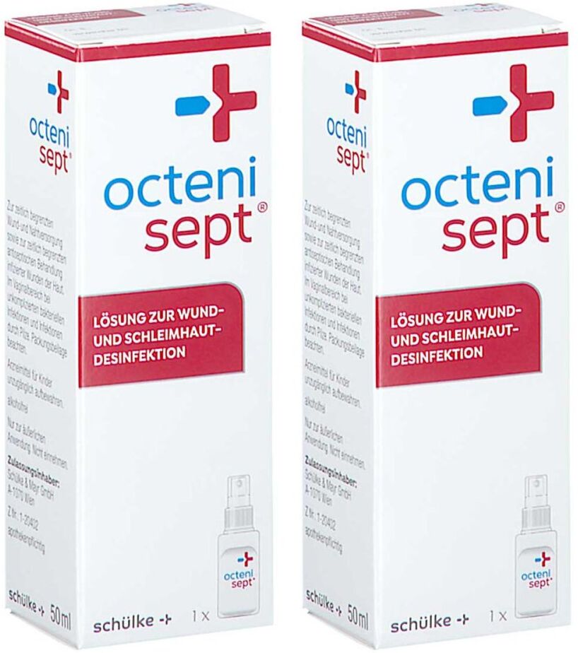Octenisept Lösung zur Wund und Schleimhautdesinfektion 2x50ml