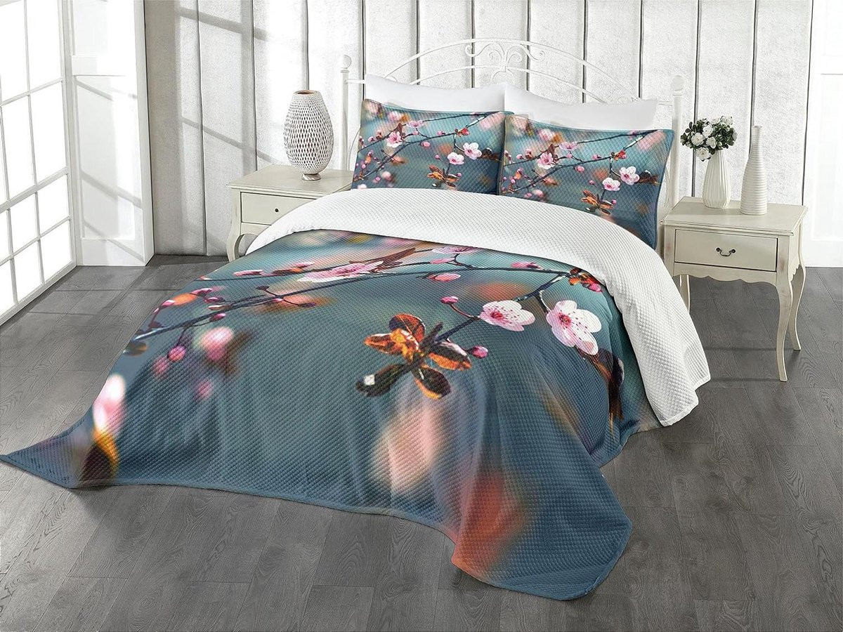 Ultrazachte Spreiset Beddengoed Set Queen Size Multikleur
