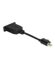 Delock Mini DP 1.1 zu DVI Adapter mit Einrastfunkt Digital/Display/Video (65979)