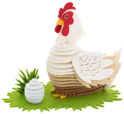 Filz-Bausatz "Huhn"