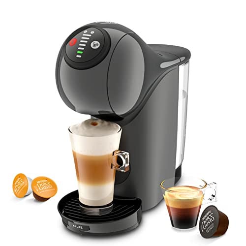 Krups Nescafé Dolce Gusto Genio S automatische koffiemachine voor capsules, Antraciet/Grijs