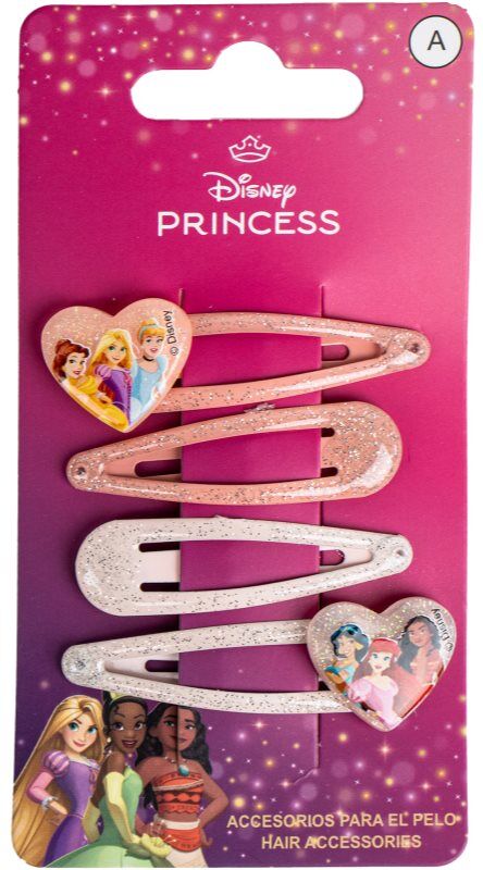 Disney Princess Hair Accessories hair pins for children 4 pc