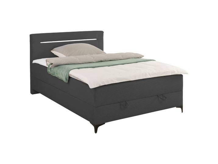 Boxbett Jerry Dunkelgrau ca. 100x200cm