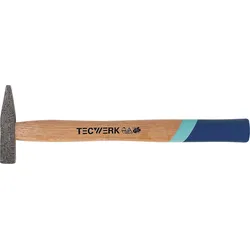 Schlosserhammer 800g Stiel-L.350mm Hickory TECWERK