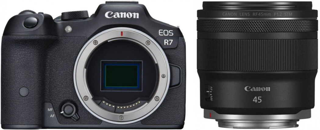 Canon EOS R7 + RF 45mm f1,2 STM  Dealpreis