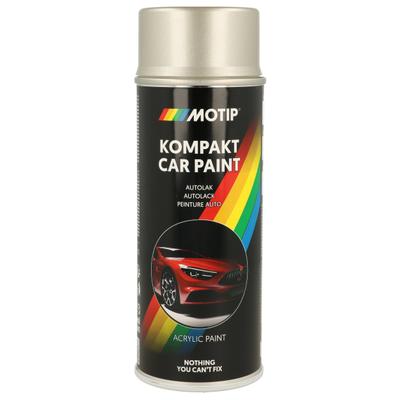 MOTIP Fahrzeug-Kombinationslack Kompakt silber metallic 400 ml 55330 für Ford Subaru GM HONDA Skoda BMW Chrysler Citroën