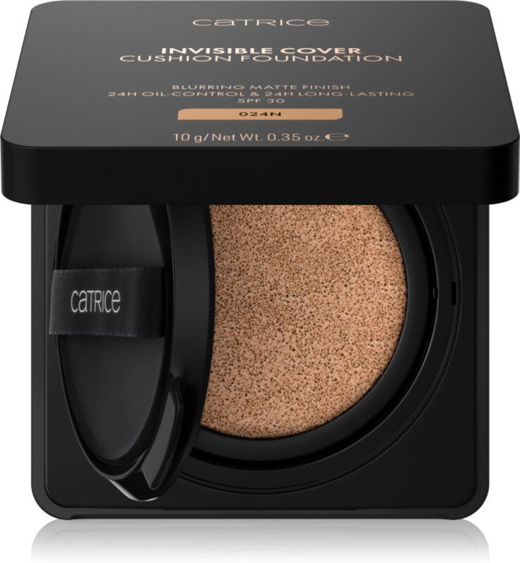 Catrice Invisible Cover Cushion Foundation mattifying cushion foundation SPF 30 shade C042C 10 g