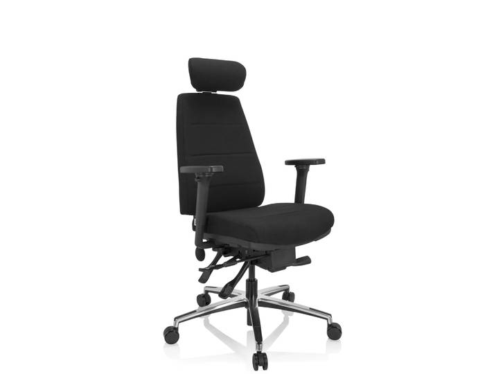 PHOENIX PRO I - Profi Bürostuhl Schwarz