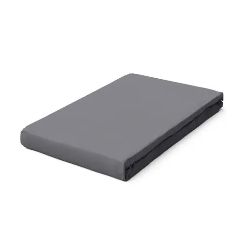 Schlafgut Pure Jersey Topper Hoeslaken Grey Mid