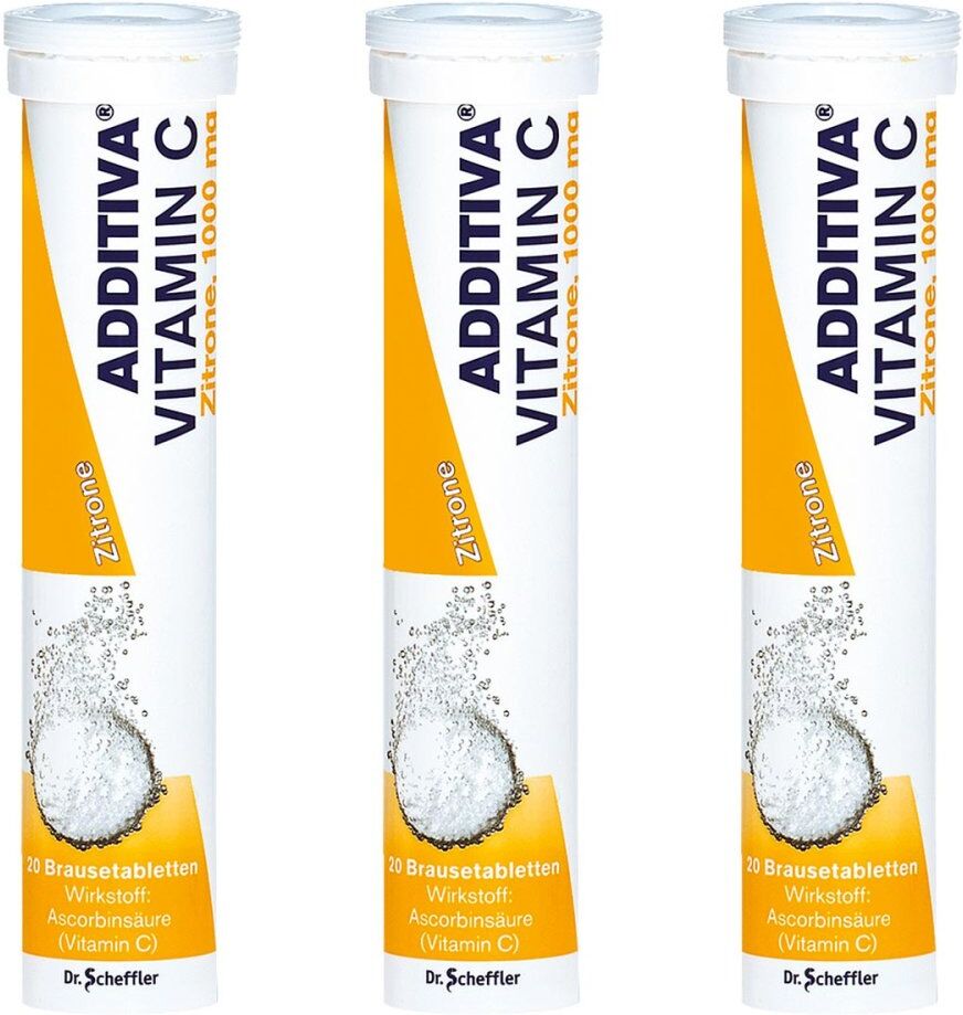 Additiva Vitamin C1 1000 mg Brausetabletten 3x20stk