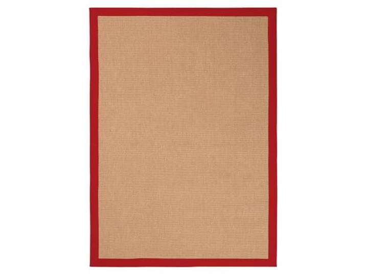 carpetfine Sisal Teppich 120x170 cm Rot Sisal-Optik, flach gewebt, robust und pflegeleicht, für Wohnzimmer, Schlafzimmer und Esszimmer