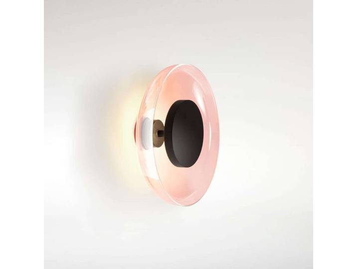 Applique murale Aura Plus, couleur cuivre, verre, Ø 25 cm - MARSET - Salon / séjour - Design - Rond