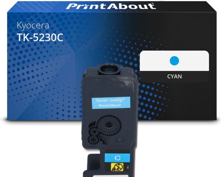 PrintAbout Toner compatible Kyocera TK-5230C - Cyan Cyan