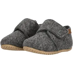 Mols Heiris Filz Hausschuhe Kinder 1011 - dark grey melange 27