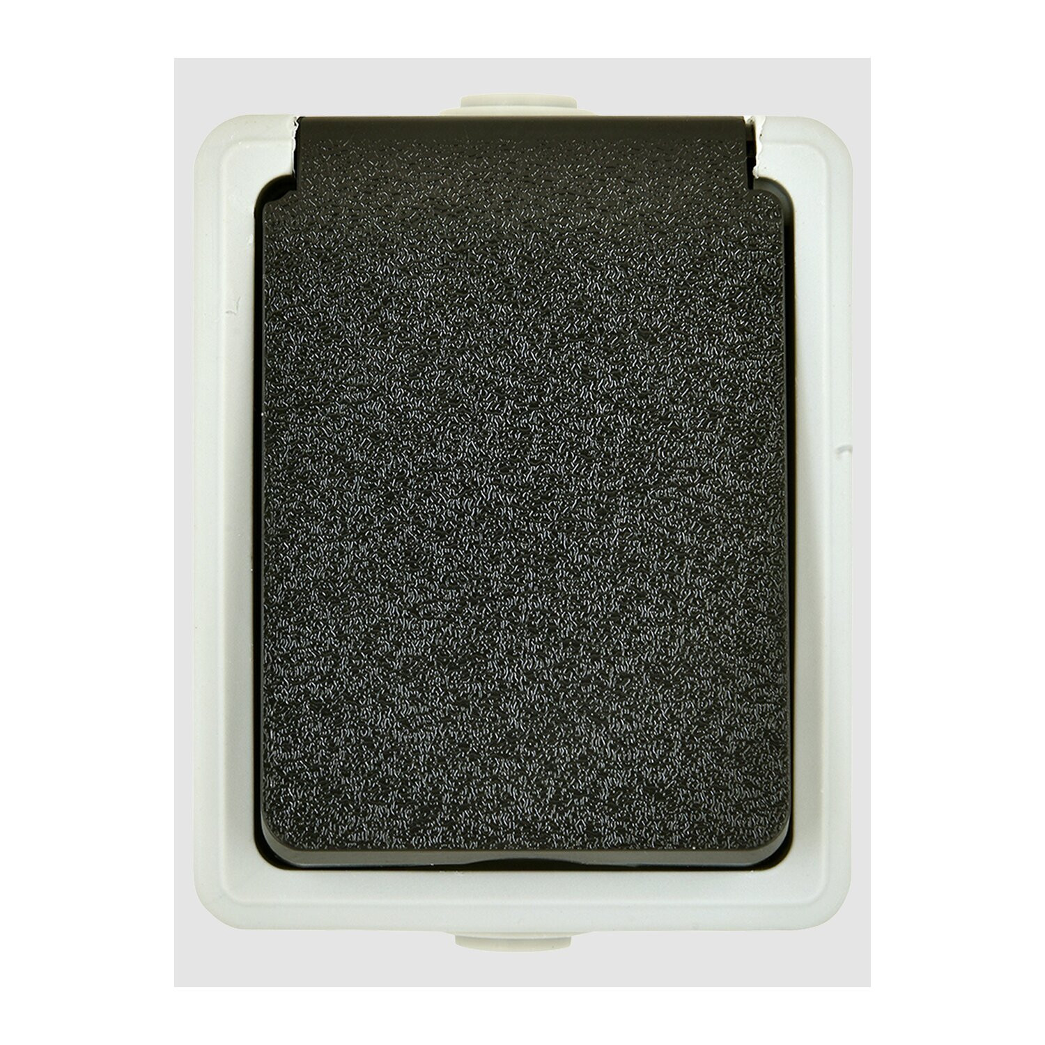 HEITECH beschermcontactstekker type AP met klapdeksel IP 44 2-polig 250V 16A