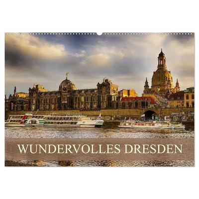 WUNDERVOLLES DRESDEN (Wandkalender 2026 DIN A2 quer), CALVENDO Monatskalender
