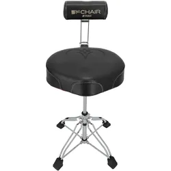 Tama HT741B - 1st Chair - Ergo-Rider - Drum-Hocker mit  Rückenlehne - Drumhocker