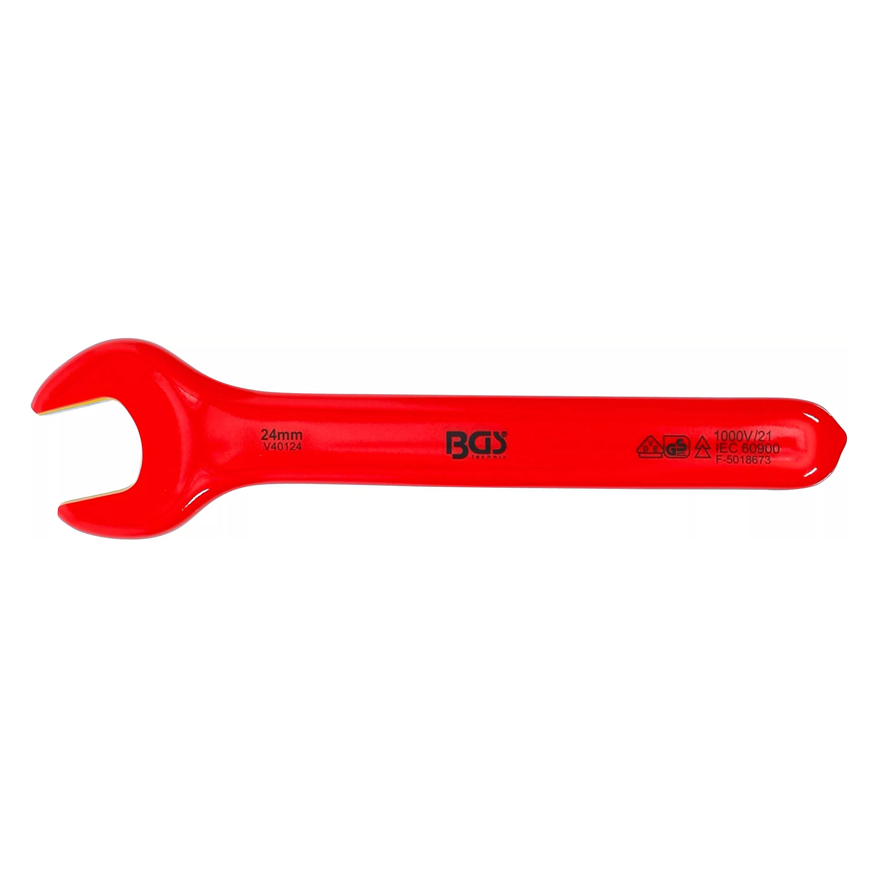 BGS VDE-Einmaulschlüssel SW 24 mm (24 mm) (71074)