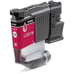 Brother Original LC521M Druckerpatrone Magenta 500 Seiten