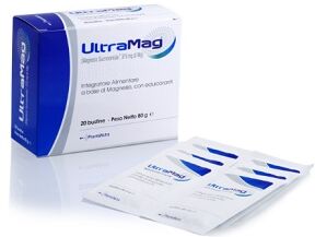 Pharmanutra UltraMag Integratore di Magnesio 20 Bustine