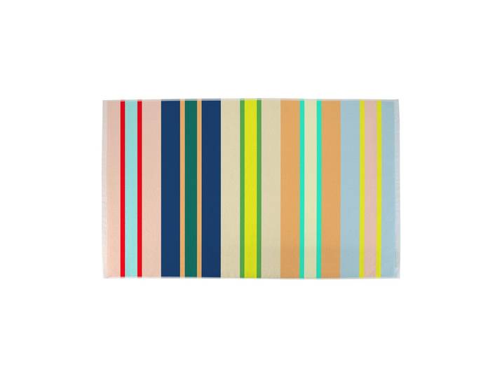 Badematte REMEMBER Valletta 50 x 80 cm , bunt (mehrfarbig), (50cm x 80cm ), 1 Stk., Baumwolle, Badematten, Badematte