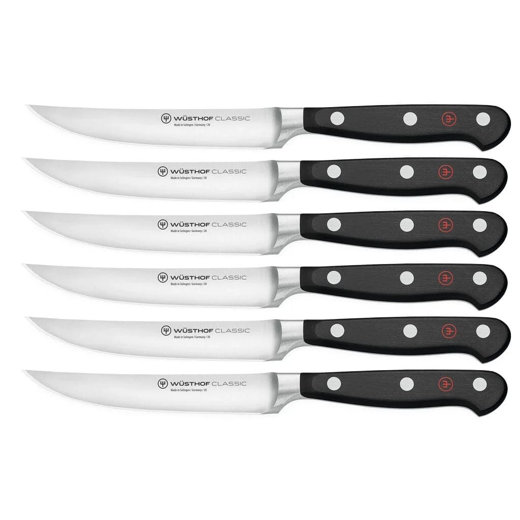 Wusthof Classic 6-delige steakmessenset