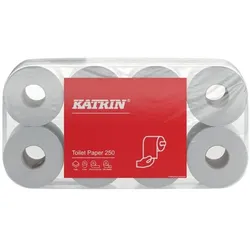 Katrin, Toilettenpapier, Toilettenpapier CLASSIC 250 ECO 3-lagig 72 Rollen (72 Stk.)