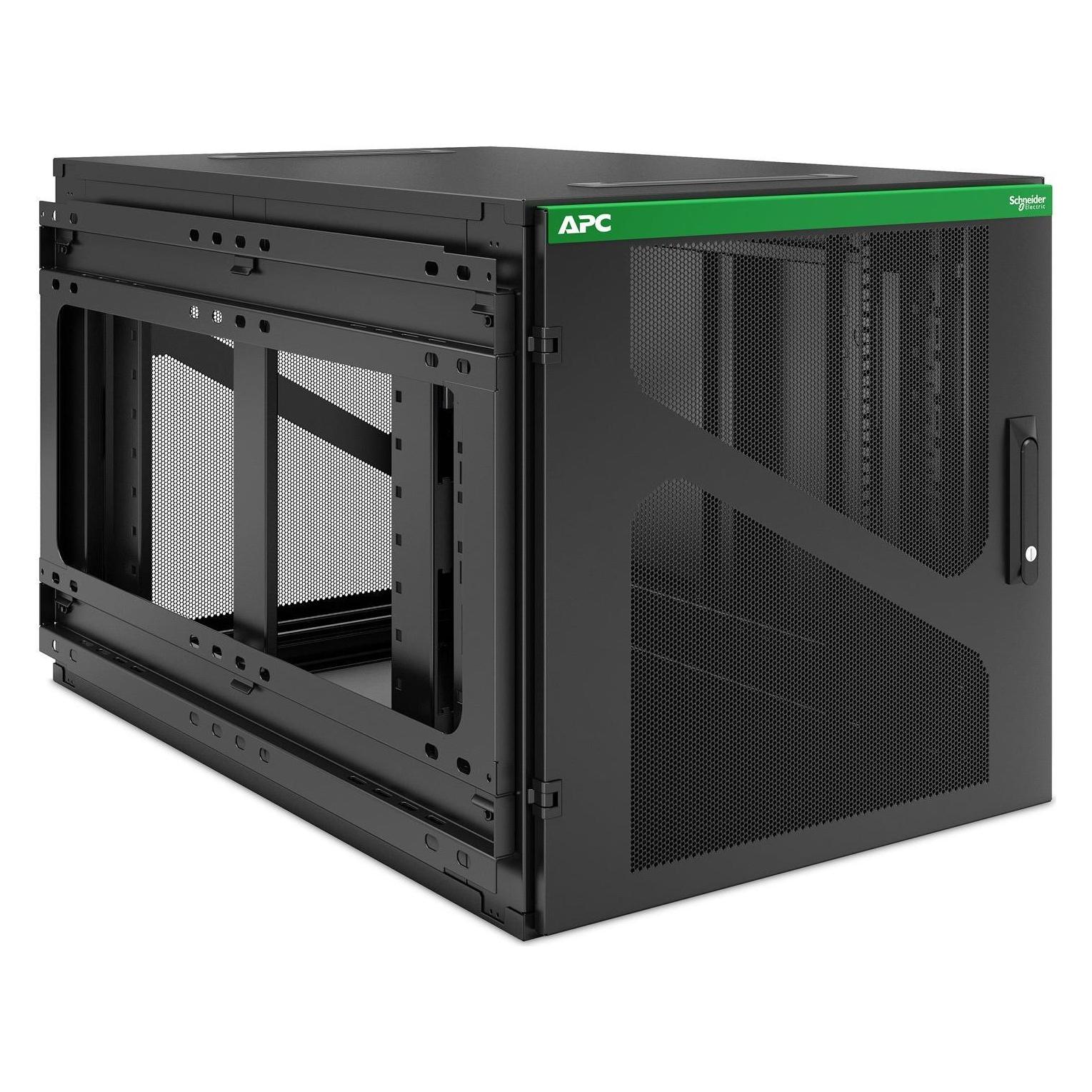 APC NetShelter 12U Wallmount Rack Enclosure Cabinet Side Mount UPS Depth (12 HE, 19 Zoll Rack) (AR112SM)