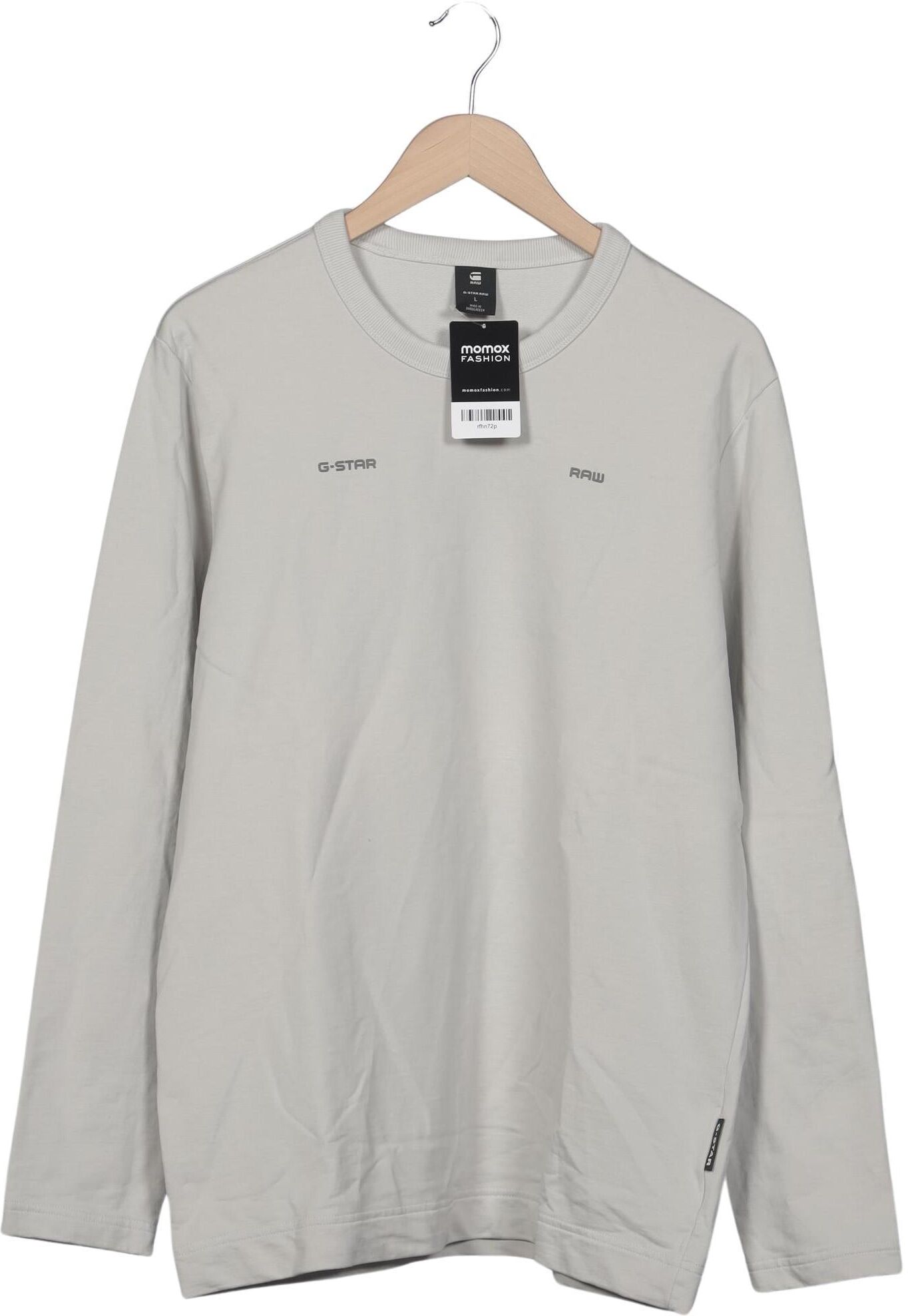 G Star RAW Herren Sweater, Grau, Gr. L, Baumwolle - Second Hand