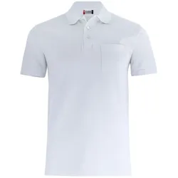 CLIQUE Basic Pocket Poloshirt 00 - weiß 3XL