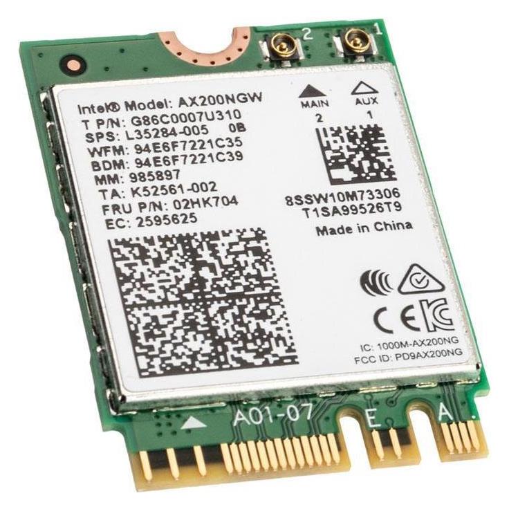 Intel AX200.NGWG mit vPro (M.2 A Key, M.2 E Key) (AX200.NGWG)