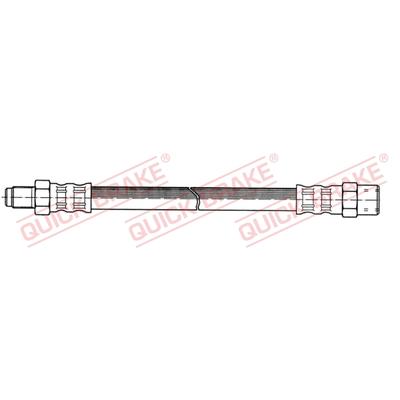 QUICK BRAKE Bremsschlauch 37011 für Mercedes
