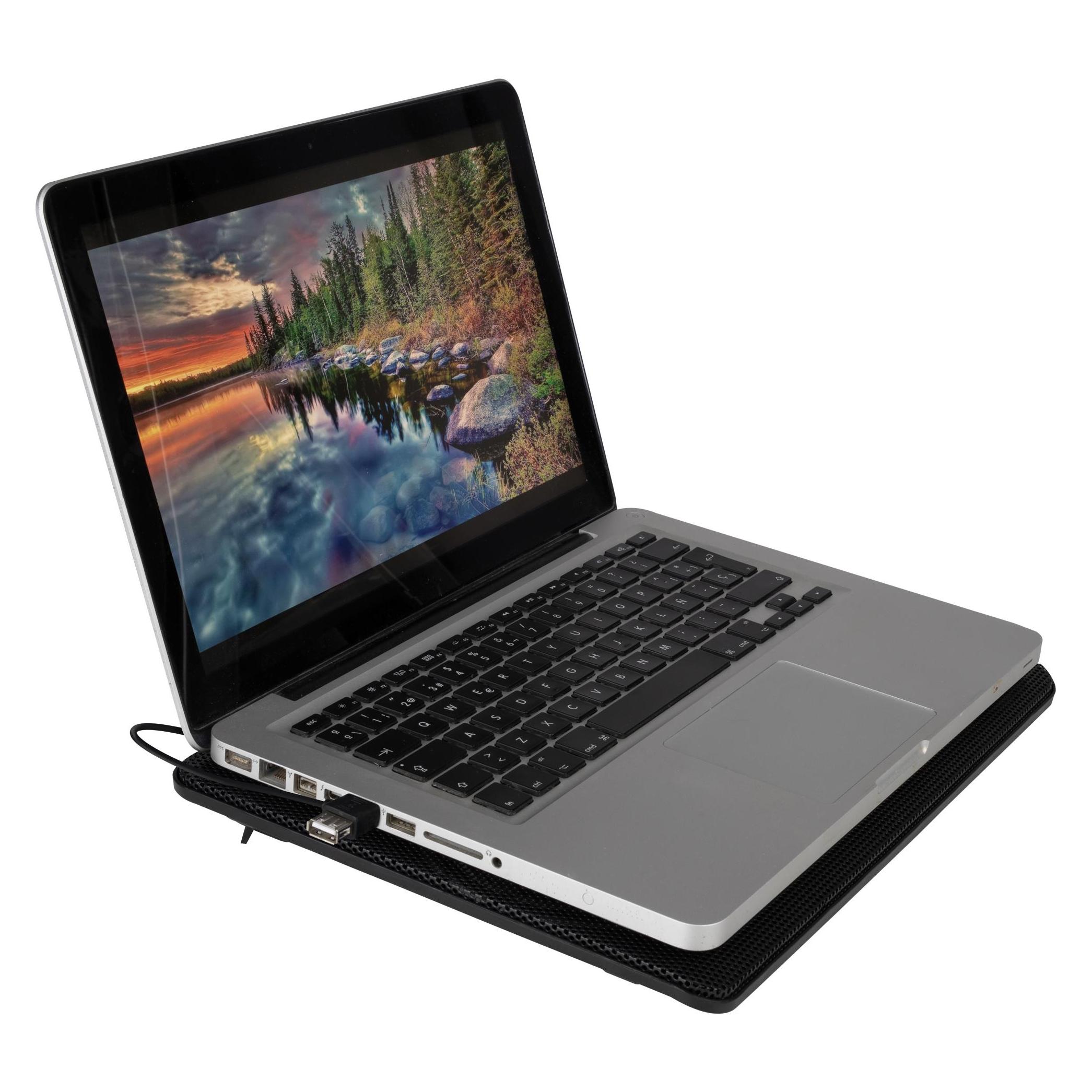 NGS Jetstand Notebook-Kühlpad 39,6 cm (15.6" ) 1000 U/min Schwarz (NGS-STAND-0024)