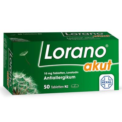 Lorano akut Tabletten 50 St
