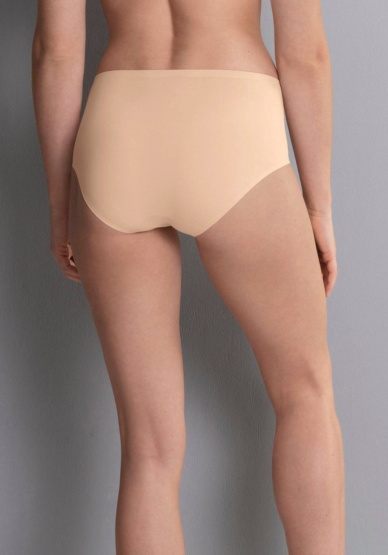 High-Waist-Slip ANITA SINCE 1886 "Essential", Damen, Gr. L/XL, Stoff, beige (desert), Stoff, Obermaterial: 80% Polyamid, 20% Elasthan, clean, unifarben, normal, Unterhosen High-Waist-Slip, unsichtbar unter enger Kleidung, nahtlos, elastisch, basic desert 