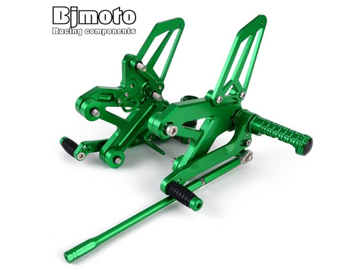 Repose-pieds arrière réglables CNC, pédales, pour Kawasaki Ninja ZX25R ZX-25R ZX 25R, 2020 2021 2023