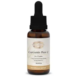 BÄRBEL DREXEL Curcumin Plus C, Kurkuma Tropfen 20ml für 80 Tage